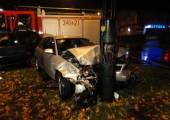 Nowy Sącz, Aleje Batorego – zderzenie dwóch samochodów osobowych