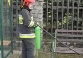 Pożary śmietników i koszy na śmieci