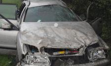24.04.2011- Nowy Sącz ul. Piłsudskiego – zabezpieczenie kolizji
