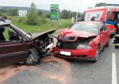 Zderzenie czołowe w Wielogłowach 
