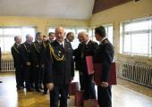 Pożegnanie strażaków