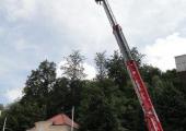Pokazy krynickich strażaków 