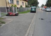 Trwa seria wypadków drogowych z udziałem motocykli