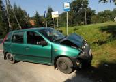 Kolizja w Dąbrowej