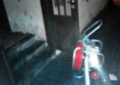 Nowy Sącz, ul. Jagiellońska – pożar w wielorodzinnym budynku