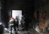 Nowy Sącz, ul. Piotra Skargi – pożar w  kamienicy  
