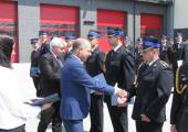 Podziękowania i gratulacje podczas powiatowych obchodów „Dnia Strażaka 2017”