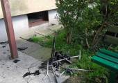 Nowy Sącz, ul. Partyzantów- pożar w budynku wielorodzinnym