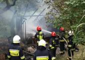 Stańkowa - pożar suszarni owoców