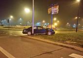Nowy Sącz, Aleje Józefa Piłsudskiego – zderzenie dwóch samochodów osobowych