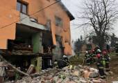 Olszanka – wybuch gazu w budynku mieszkalnym