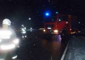 Stary Sącz, ul. Trakt Św. Kingi-zderzenie dwóch samochodów osobowych