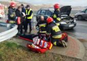 Tęgoborze – zderzenie dwóch samochodów osobowych