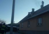 Powroźnik-pożar sadzy w kominie