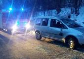 Tęgoborze – dachowanie samochodu osobowego