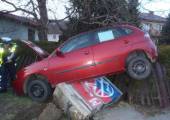 Czerniec – samochód wypadł z drogi