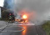 Ubiad-pożar autobusu