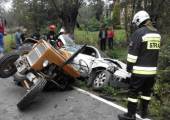 Lipnica Wielka- zderzenie samochodu osobowego i ciągnika rolniczego