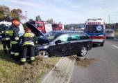 Nowy Sącz, ul. Królowej Jadwigi – zderzenie dwóch pojazdów