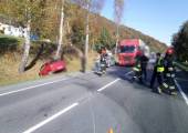 Witowice Górne-zderzenie trzech samochodów