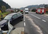 Piątkowa- zderzenie trzech samochodów osobowych