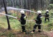 Olszanka – ćwiczenia gminne jednostek OSP