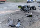 Roztoka Wielka-zderzenie motocykla z samochodem