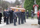Pogrzeb honorowego Prezesa OSP Rytro