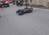 Rożnów – Gierowa - zderzenie samochodu osobowego i motocykla