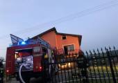 Koniuszowa -pożar poddasza budynku mieszkalnego