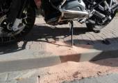 Krynica-Zdrój, ul. Kraszewskiego - zderzenie dwóch motocykli