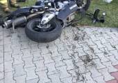 Królowa Polska-zderzenie samochodu osobowego i motocykla