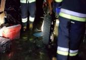 Stańkowa - pożar garażu - dwie osoby poparzone
