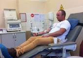 Strażacy krwiodawcy wspierają RCKiK w okresie pandemii Koronawirusa. 