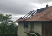Gaboń - pożar budynku gospodarczego