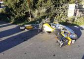 Mała Wieś- zderzenie samochodu osobowego i motocykla