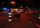 Nowy Sącz ulica Lwowska – zderzenie dwóch samochodów osobowych