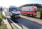 Nowy Sącz ulica Lwowska - siedem osób  przewiezionych do szpitala 
