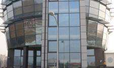 Widok nowej strażnicy-wejście główne