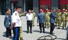 Wizyta w JRG nr 1 Nowy Sącz-prezenatcaj sprzętu GPR