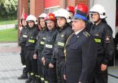 Pożegnanie ze służbą w JRG Krynica Zdrój