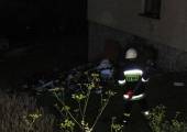 Korzenna – pożar w budynku mieszkalnym