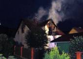 Powroźnik – pożar budynku mieszkalnego