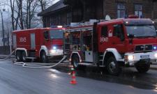 Pożar w Krynicy Zdroju