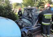 Florynka – zderzenie samochodu osobowego oraz dostawczego